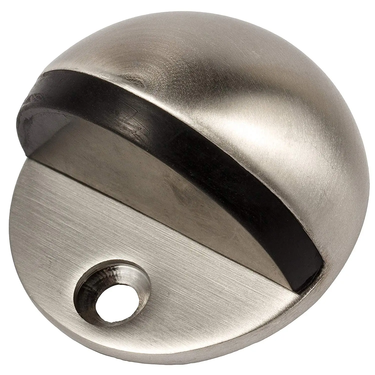 Royal H/&H Magnetic Doorstop Heavy Duty Door Stop Holder Floor Wall Mount for Home Office Hotel Solid Metal Stainless Steel with Catch Stand Screw Kit Satin Gold