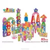 wooden building block toys, Intelligent Magnetic 3D Building Block