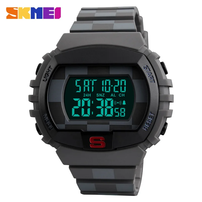 mens big face digital watches