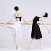 Lyrical Chiffon Dance Skirt Wrap Skirt Girls Long Ballet Skirts