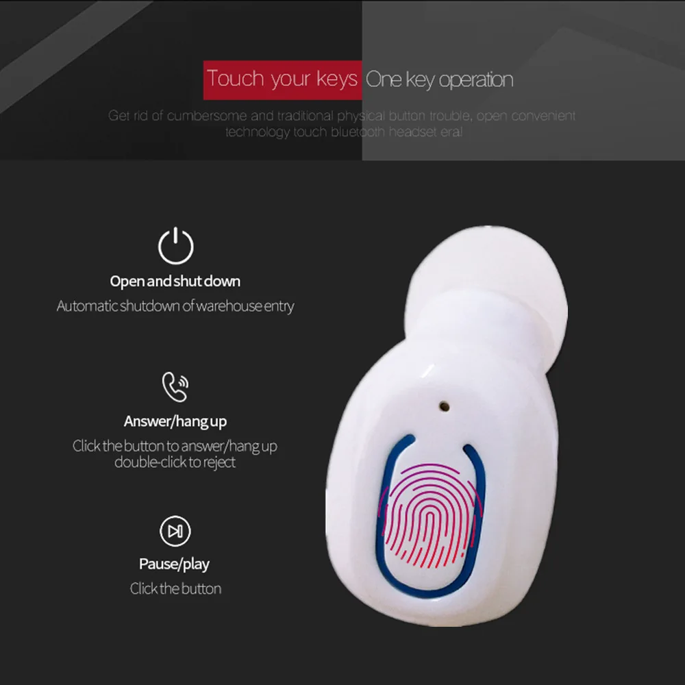 [Redbox] BluetoothV5.0 Headphones Wireless Earphones