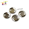 cheap round metal button badge components for badges making machine