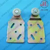 Good quality Side-hanging door rollers accessories colorful zinc plated , sharp out look