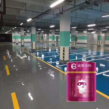 Kekerasan Tinggi Anti  Slip  Lantai  Resin Epoxy Cat  Untuk 