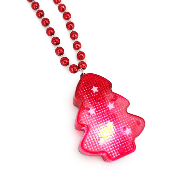 Christmas Decoration Light Up Christmas Tree Pendant Led Christmas Tree