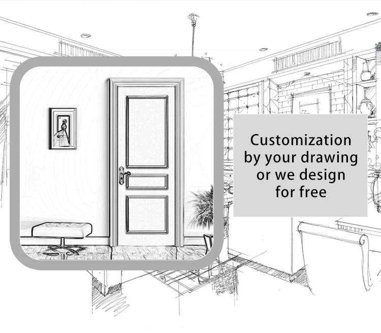 French style external exterior best wooden single door