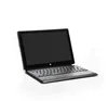 Touch screen 10.1inch laptop slim tablet pc windows10 laptop with keyboard cover