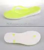 Customized beaded strap rubber flip flop