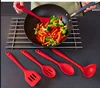 Manufacturer Cherry Red FDA Silicone Kitchen Accessory, Silicone Kitchen Utensil Set