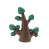Roogo resin creative handmade kindergarten series desk decor small retro tree shape furnishing articles for sale