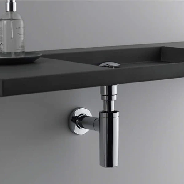 Modern Chrome Brass Laboratory P Trap Siphon Buy Chrome Plated Ptrap