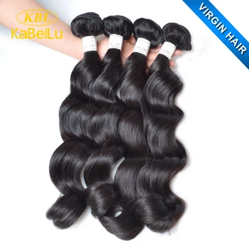 Qingdao 100 Unprocessed Virgin Mermaide Blue Hair Natural Color