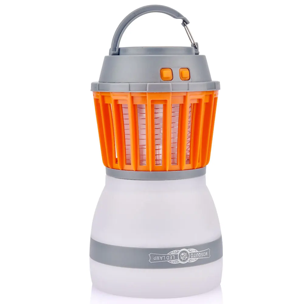 Camping Light Rechargeable Insect Zapper Led Tent Lantern With Bug ...