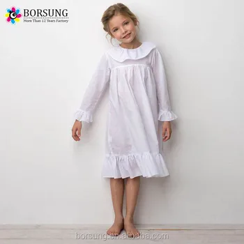 white long sleeve dress kids