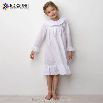 plain white dress kids