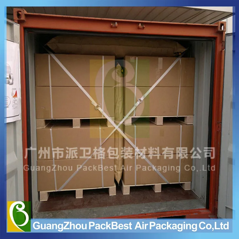 Atmet Kraft Gap Stuffing Container Dunnage Air Pillow For Cargo