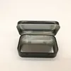 mint tin box small rectangle metal case black and white color for choice