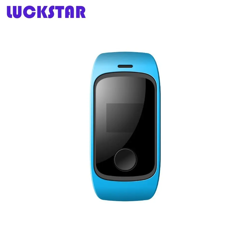 LUCKSTAR(TM) GPS Locator Mini Child GPS Bracelet GPS Watch Sports GPS Tracking Device Smart Watch For Children & Kids (Blue)