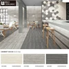 Non-slip Matt finish Light Grey 8x8 ceramic floor tiles ghana 45x45 30x60 60x60 for Bathroom Floor and Wall 66CW07