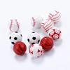 Custom football basketball printed bouncing ball