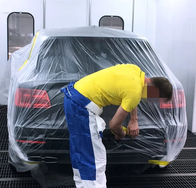 Plastic Advanced Paint Masking & Overspray Protection Film 8.2' X 90