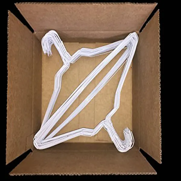 White Coated Galvanized Wire Hanger 2.3mm Buy Wire Clothes Hanger