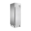 500L stainless two solid doors commercial vertical kitchen freezer