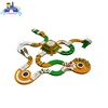 Special design inflatable lake water floats, inflatable water obstacle,curving inflatable aqua park