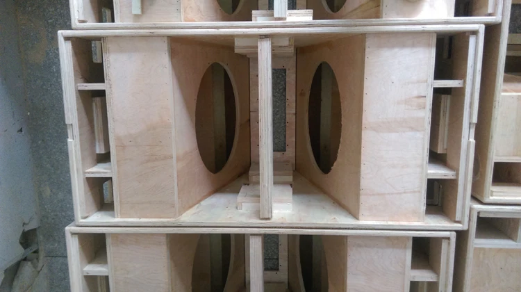 Double 18 Subwoofer Speaker Empty Cabinet View Speaker Cabinet