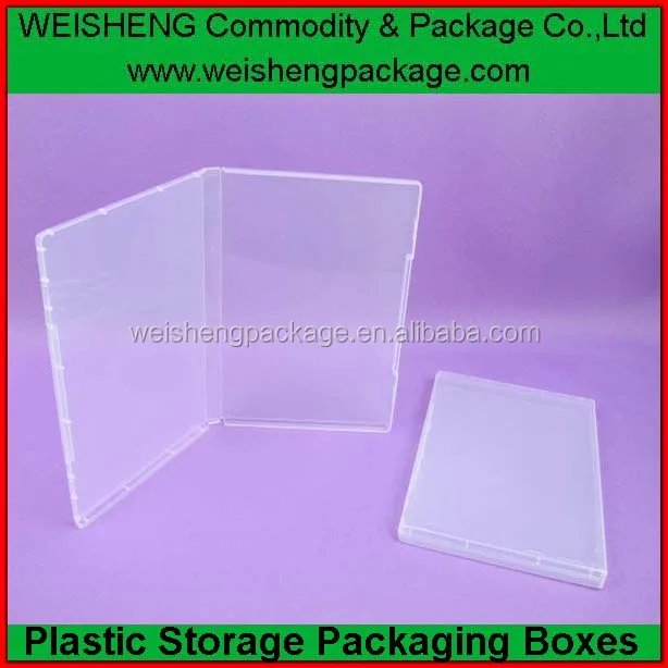 slim plastic storage boxes