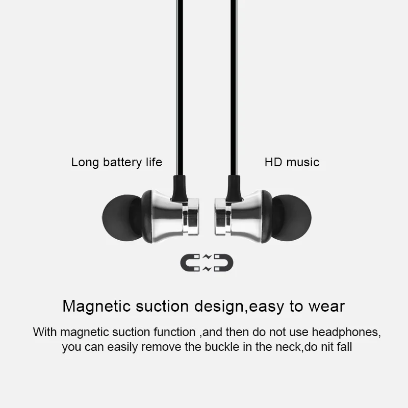Amazon top seller wireless stereo earbuds XT-11 Magnetic earphone wireless wireless headset earphone for iphone for samsung - ANKUX.COM