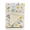 Best Super bubble fleece Thick Wearable Warm Soft knitted wholesale minky baby blanket
