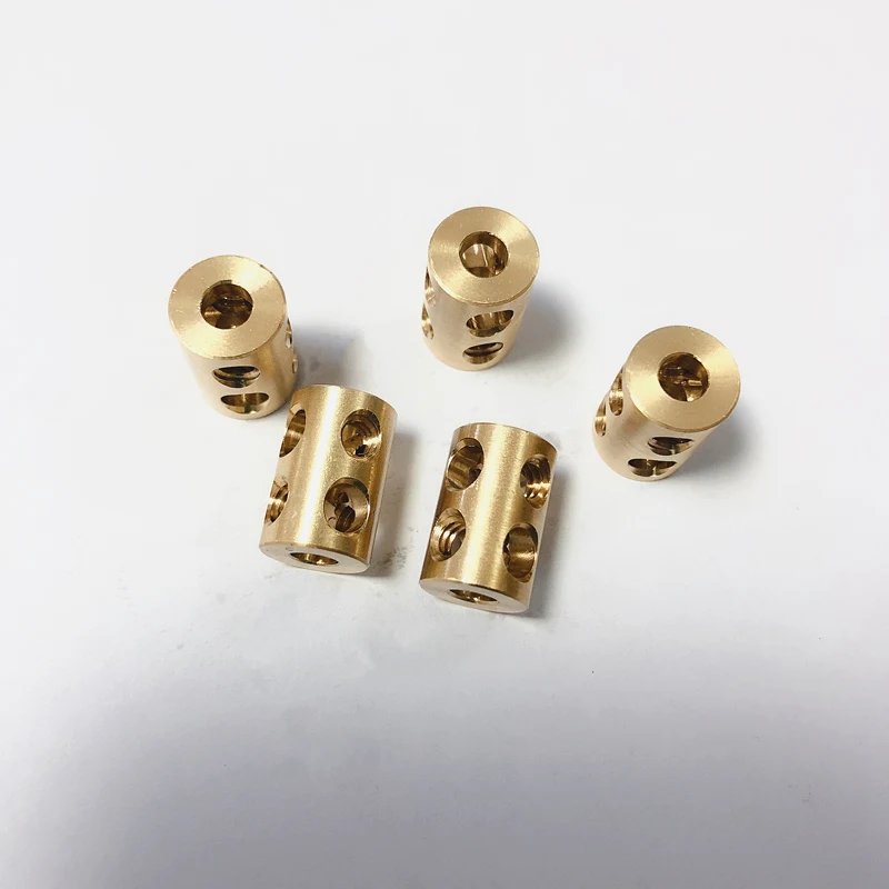 Oem Precision Brass Hardware Part Cnc Machined Brass C3604 Turning Part