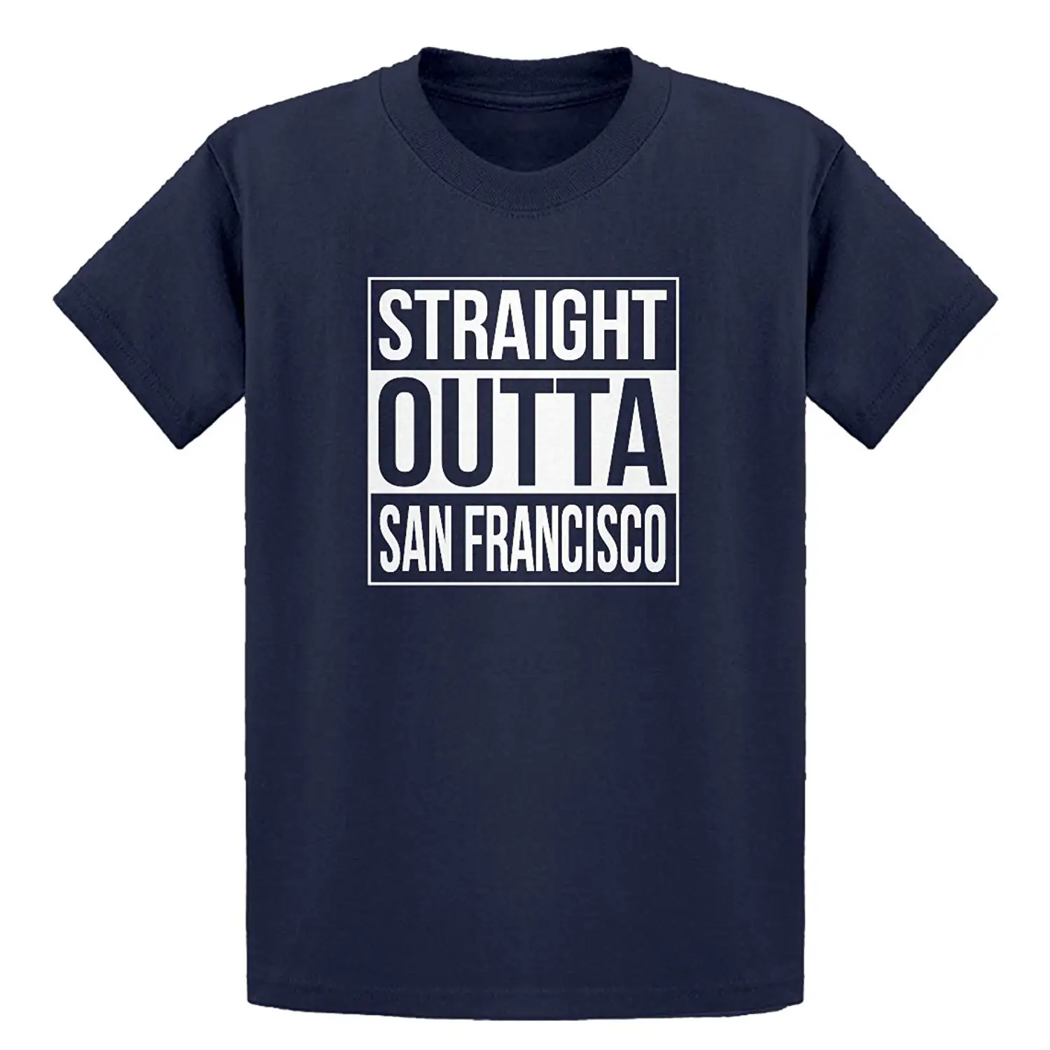 Indica Plateau Youth Straight Outta San Francisco Kids T-Shirt