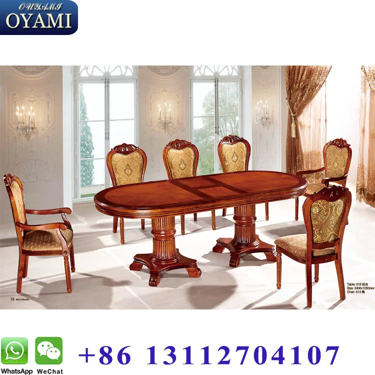 Cheap Classic Luxury Wooden Dining Room Set Luxury Dinner Set Buy