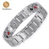 Inventory Silver Color Titanium Bracelet for Men