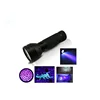 aluminum 395nm Ultraviolet Black light Detector Dog Urine Pet Stains Hunting Scorpions and Bed Bugled uv led flashlight