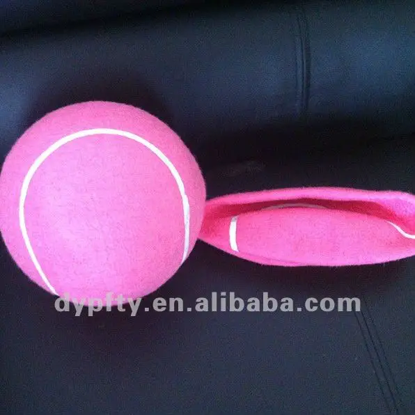 8 inchs pink tennis ball