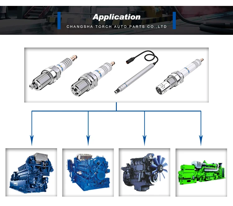Industrial Spark Plug For 6ct Natural Gas Engine Spark Plug 4955850