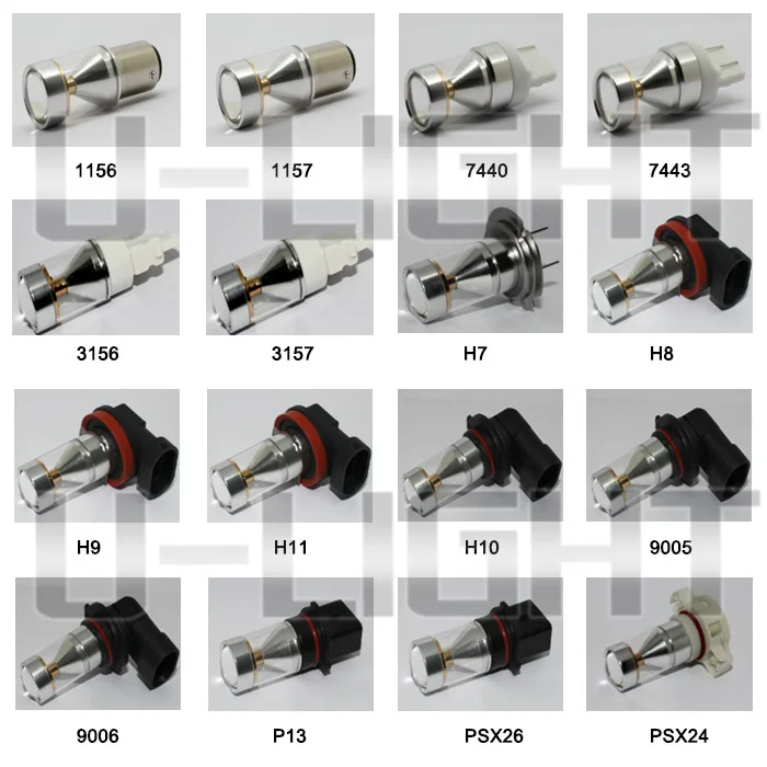 Wholesale! High Power Led Tail Light Bulb 30w H16 Car Led Bulb Buy