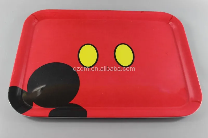 40X30CM Melamine Rectangle Tray , Serving Tray