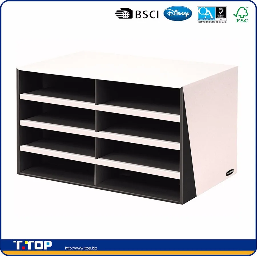 Bankers Box Decorative Eight Compartment Literature Sorter Buy Paper