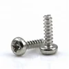 PB1.7*6 Nickel Plated Cross Pan head Tapping Thread Electronics Micro Screws