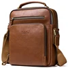 Contact's Brand 2019 Hottest Wholesale Genuine Leather Adjustable Shoulder Strap Men Messenger Bag For Laptop Business Travel
