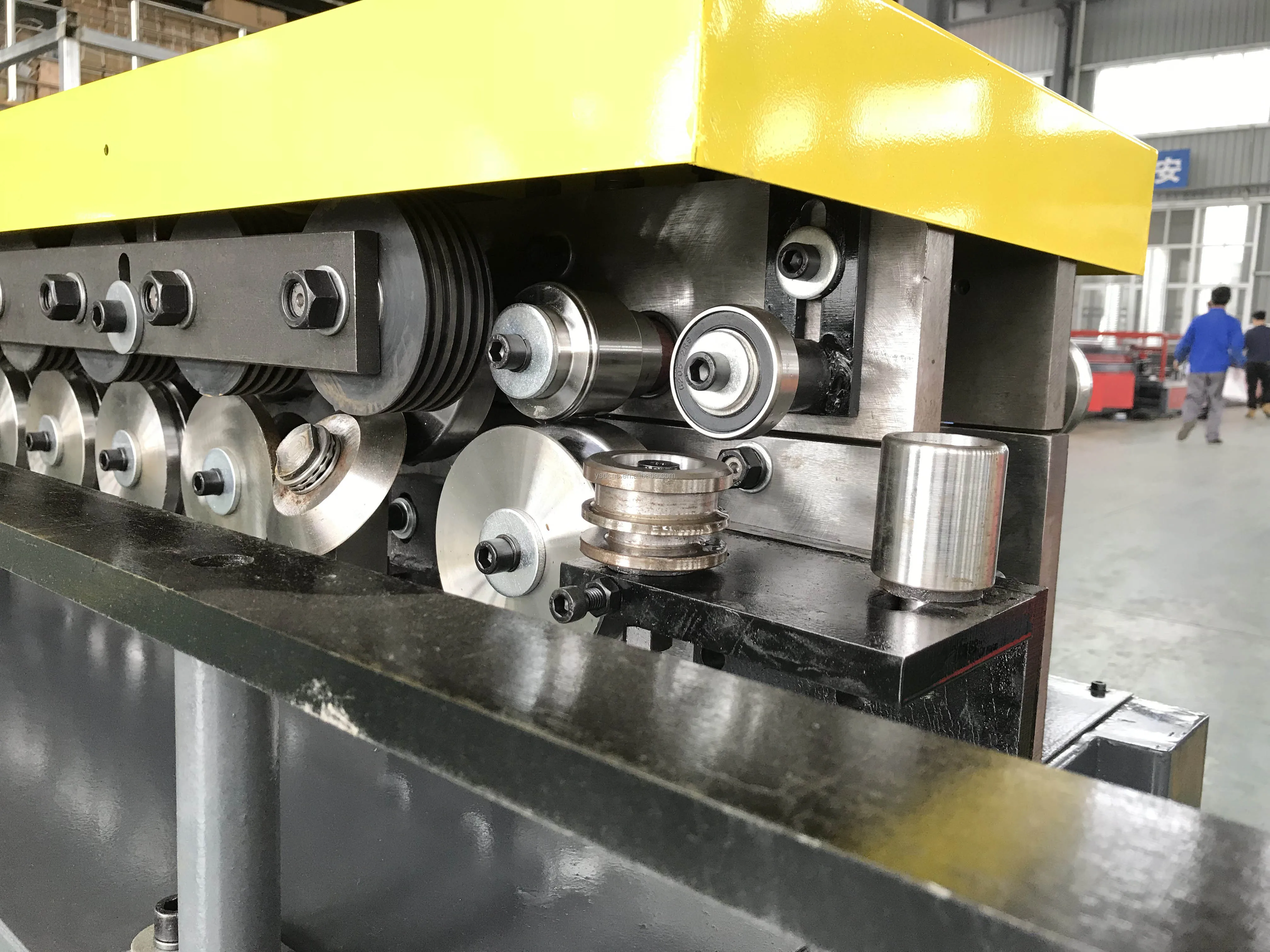 Aluminum Steel Round Air Duct Pipe Tdf Flange Forming Machine For Sales