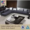 Big size fabric modern sofa set for living room