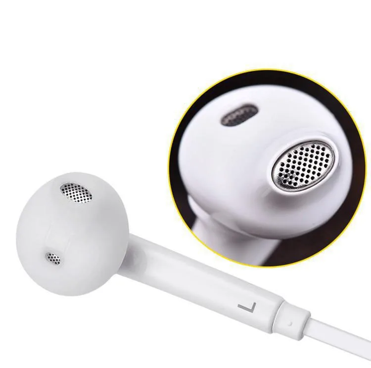 Hot sell Sport in- ear S7 S6 Earphone White Mobile Earphone handfree For Samsung Galaxy