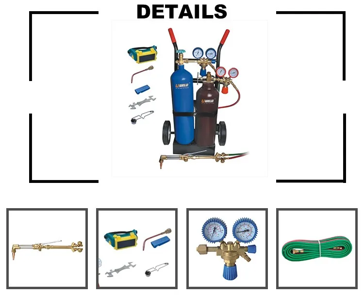 Portable Welding Cutting Tool Kit Set With Cylinder Cart Uw1518 Buy