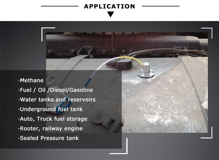 liquid level sensor for gasoline tanks