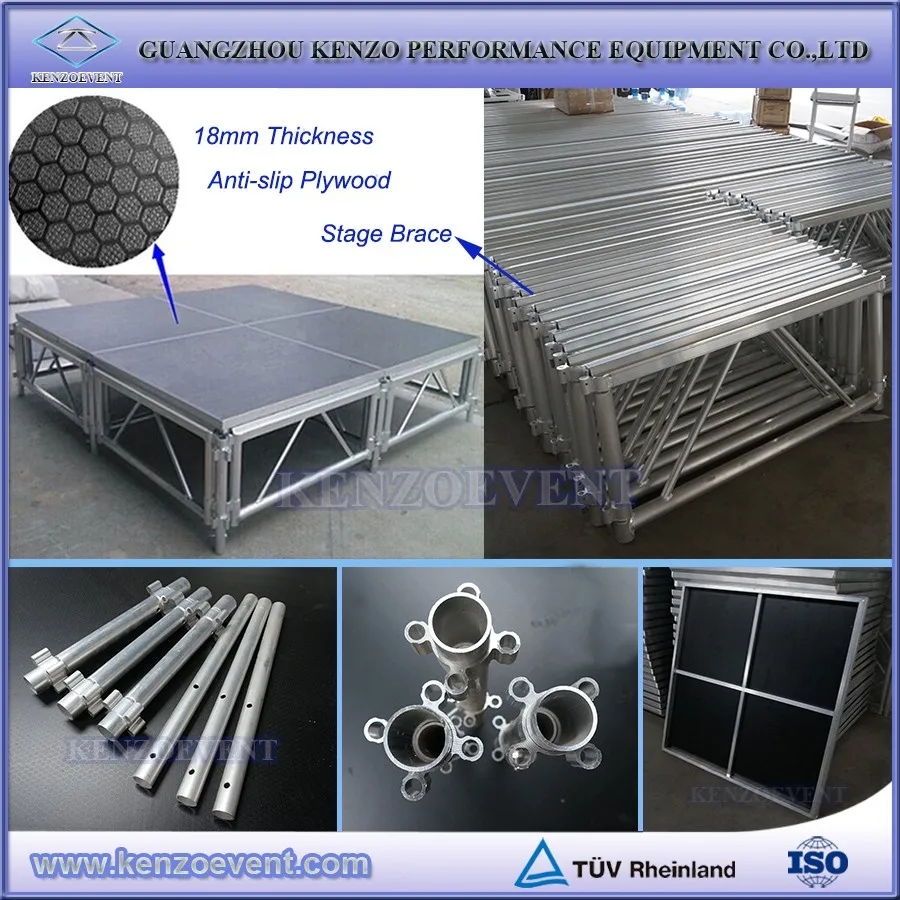 Iron Folding Portable Stage With Wheels Buy Portable Stage With